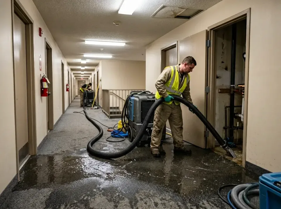 multi-unit-apartment-hallway-f-005 — frequently asked questions, Emergency Burst Pipe Water Extraction & Removal in Campton…